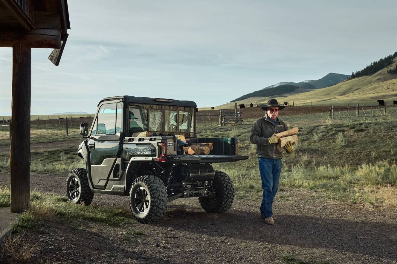 A photo of this 2027 CFMOTO UFORCE U10 Pro Highland EPS
