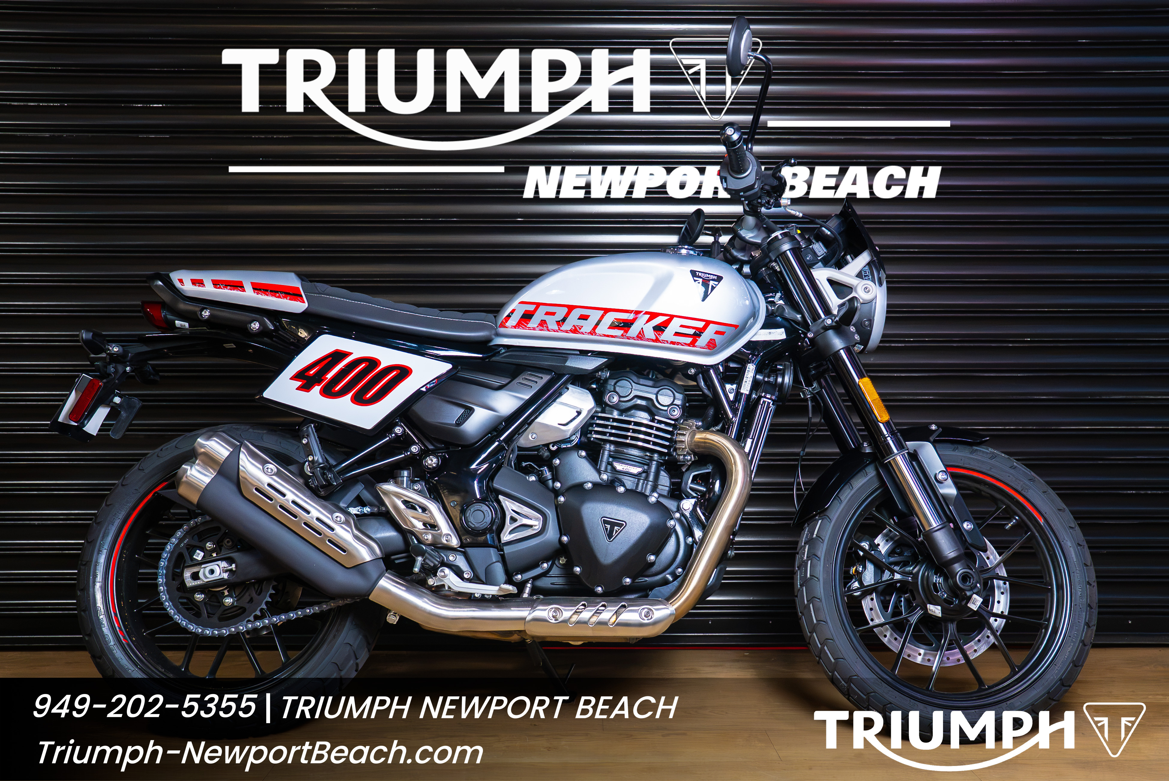 2027 Triumph Street Tracker 400 in Costa Mesa, CA