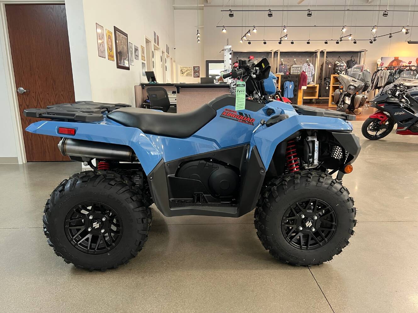 A photo of this 2026 Suzuki KingQuad 500AXi Power Steering SE