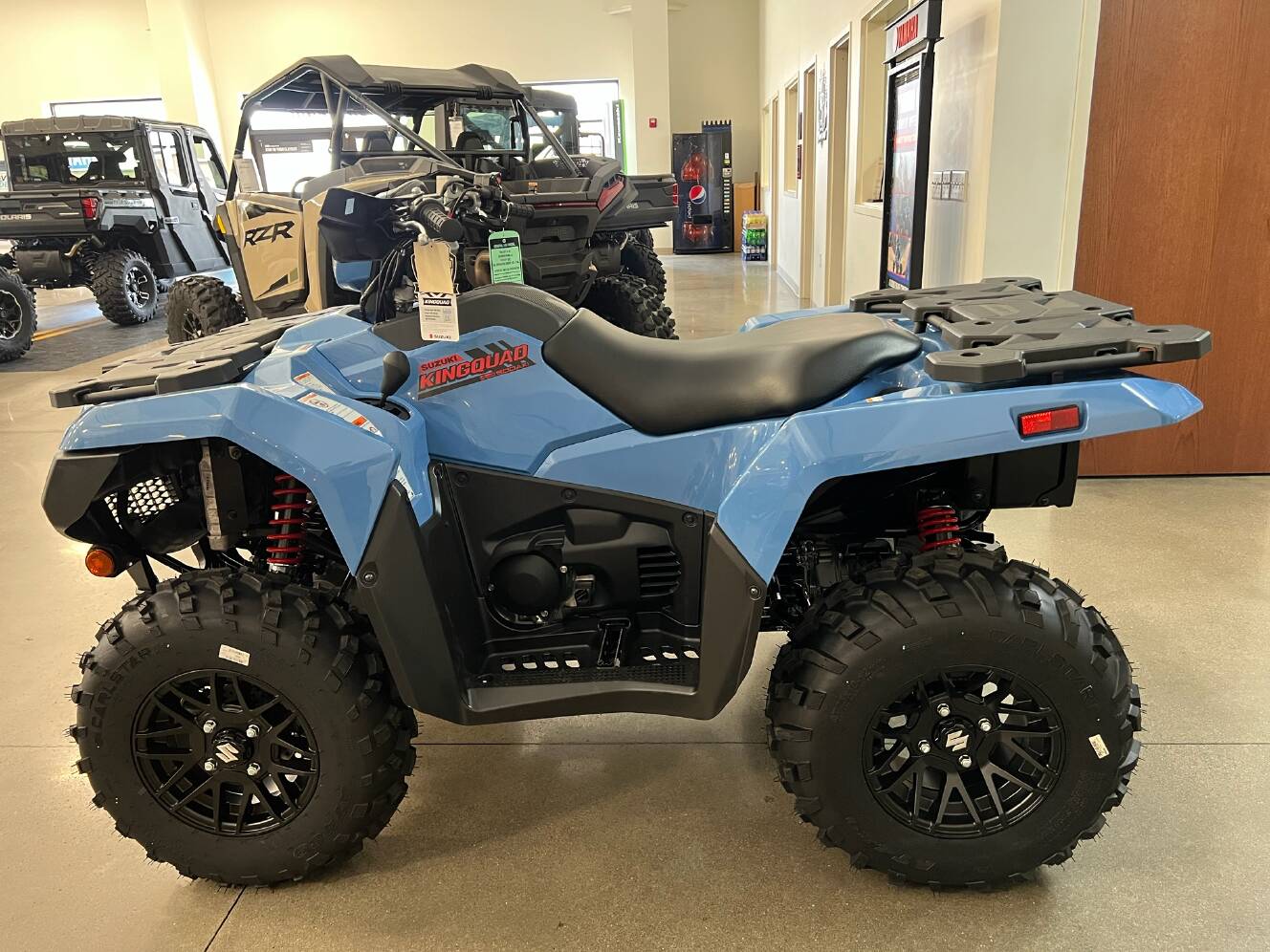 A photo of this 2026 Suzuki KingQuad 500AXi Power Steering SE