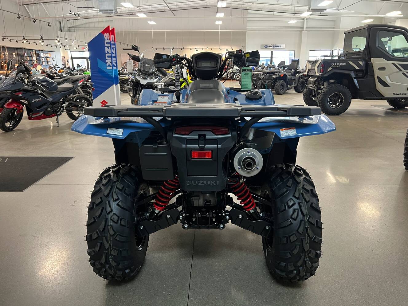 A photo of this 2026 Suzuki KingQuad 500AXi Power Steering SE