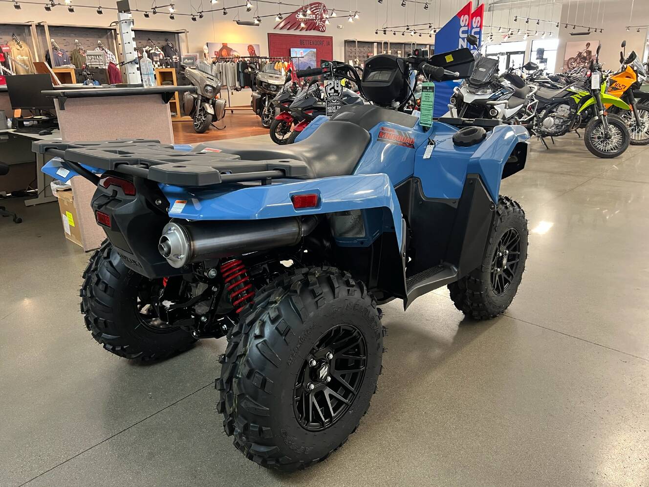 A photo of this 2026 Suzuki KingQuad 500AXi Power Steering SE