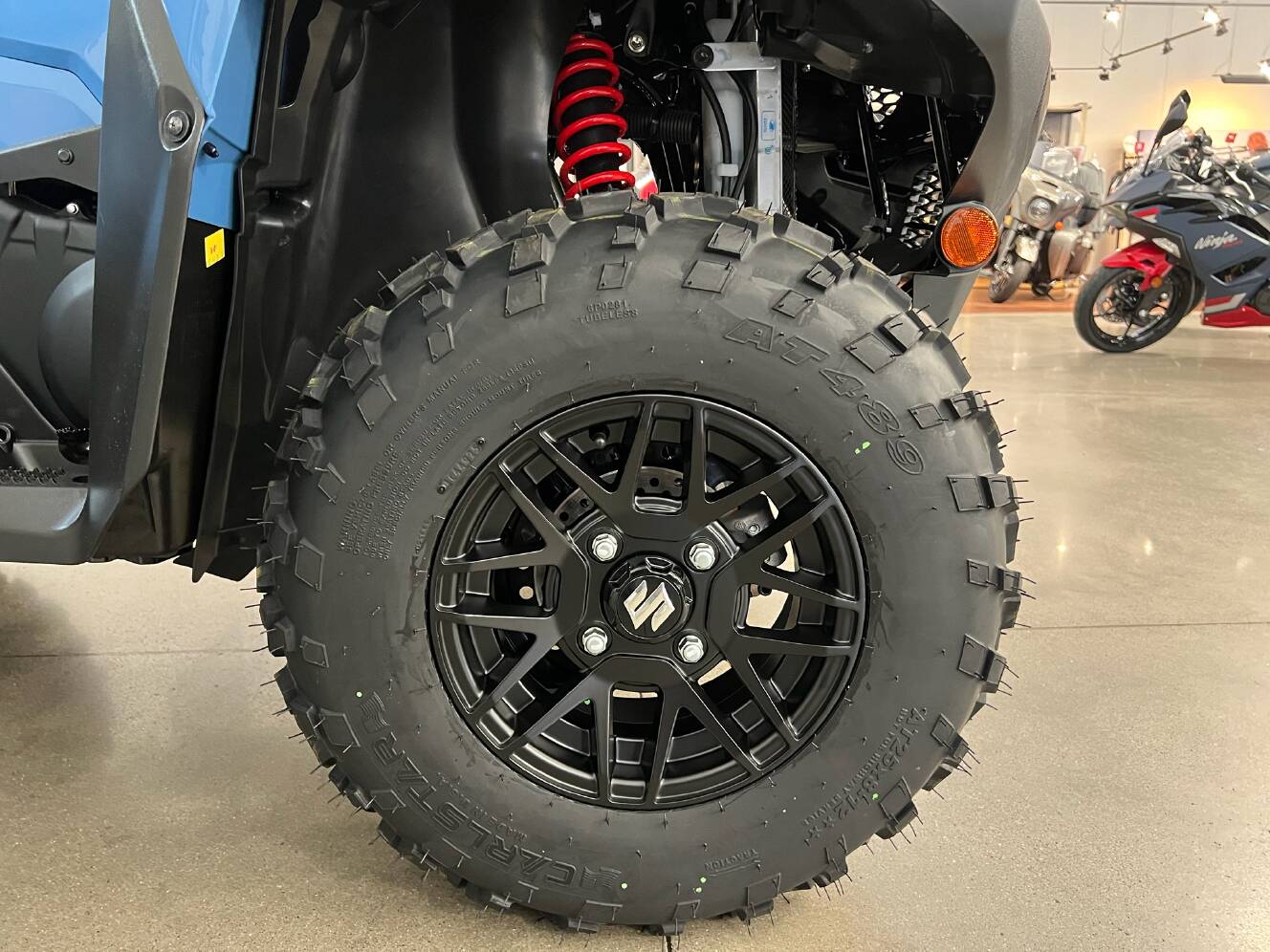A photo of this 2026 Suzuki KingQuad 500AXi Power Steering SE