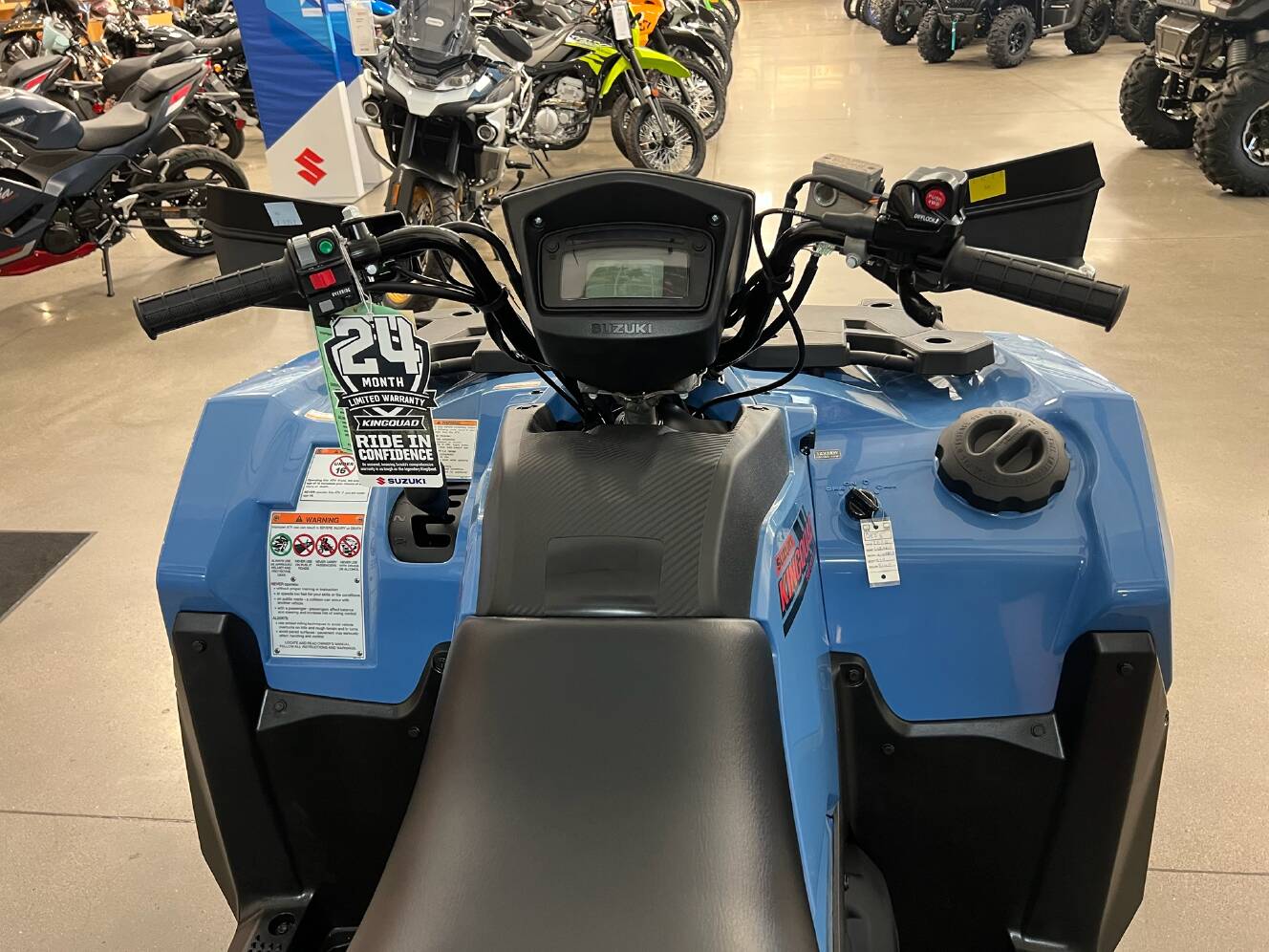 A photo of this 2026 Suzuki KingQuad 500AXi Power Steering SE