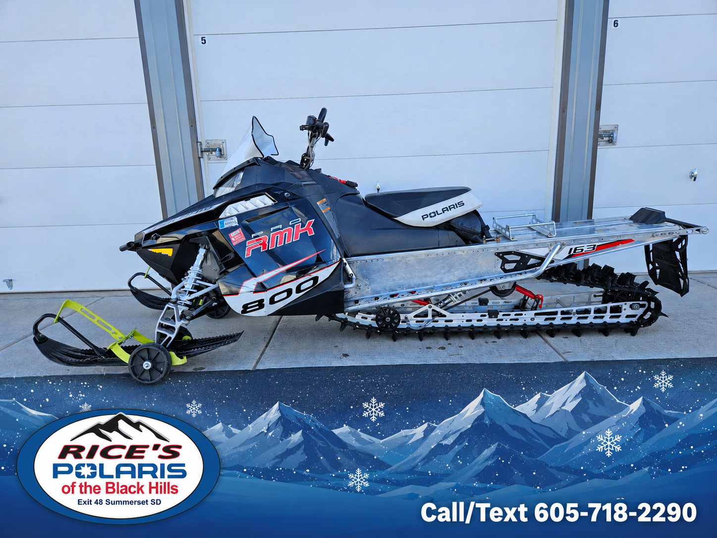 2012 Polaris 800 PRO-RMK® 163 in rapid city SD