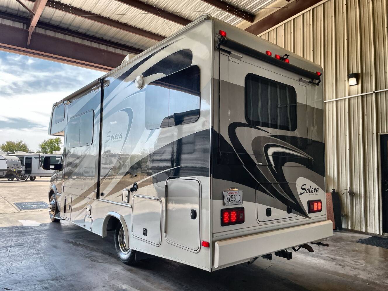 A photo of this 2014 Forest River Solera Class C 24R