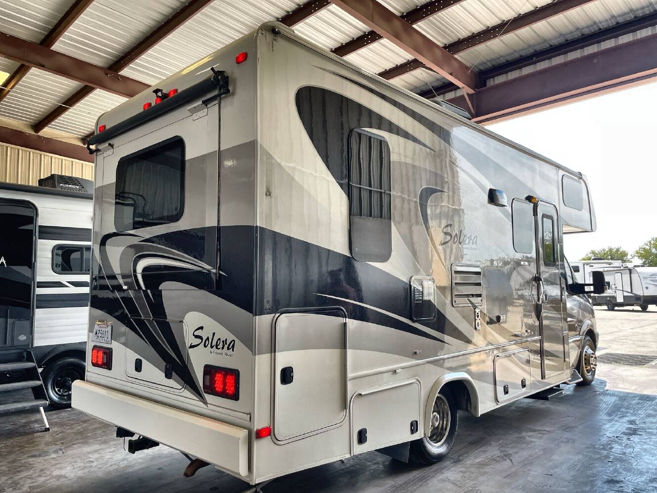A photo of this 2014 Forest River Solera Class C 24R