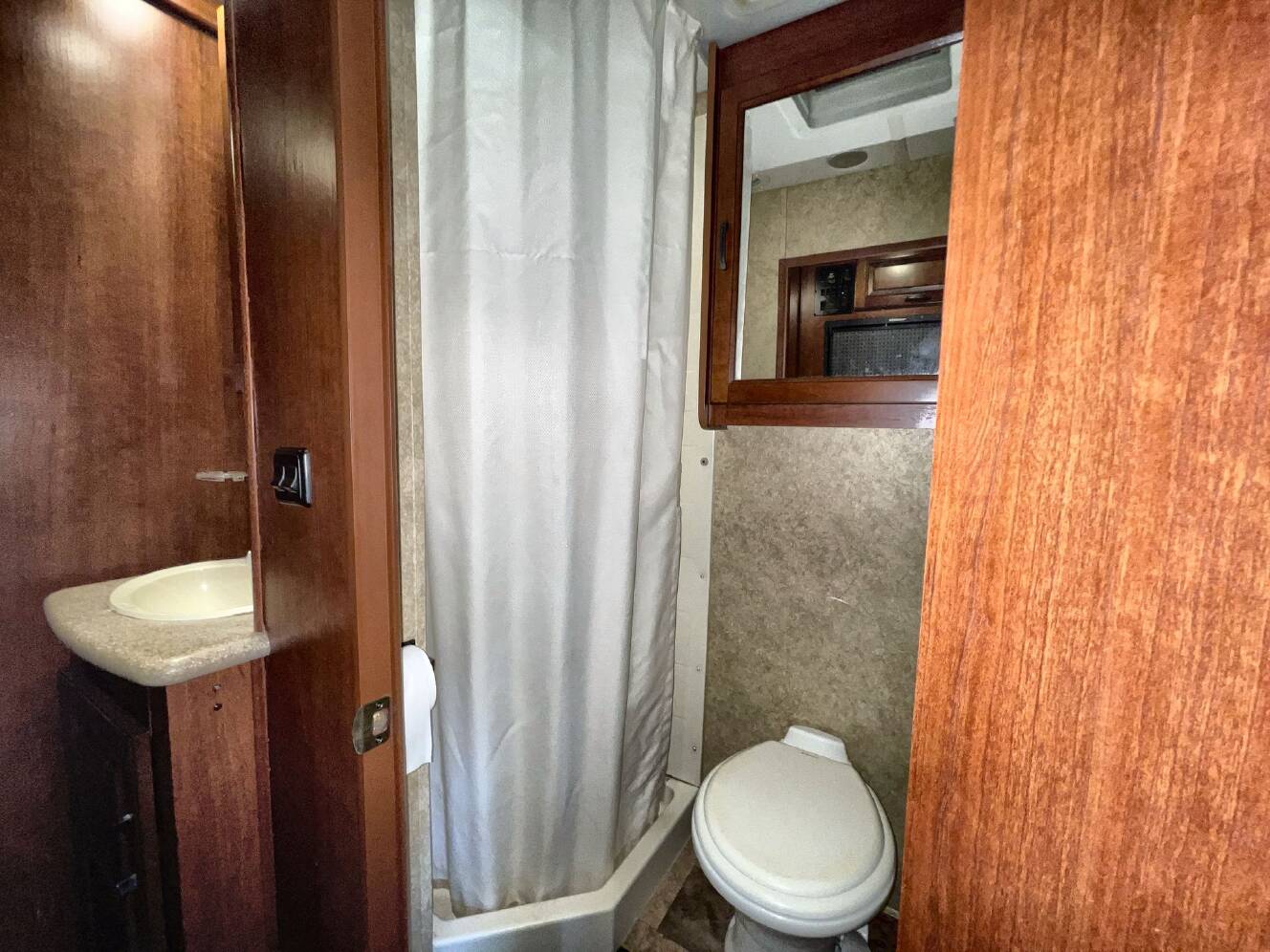 A photo of this 2014 Forest River Solera Class C 24R