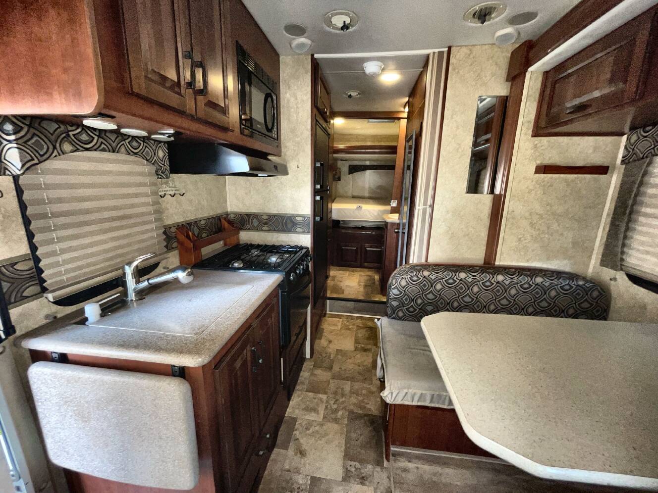 A photo of this 2014 Forest River Solera Class C 24R