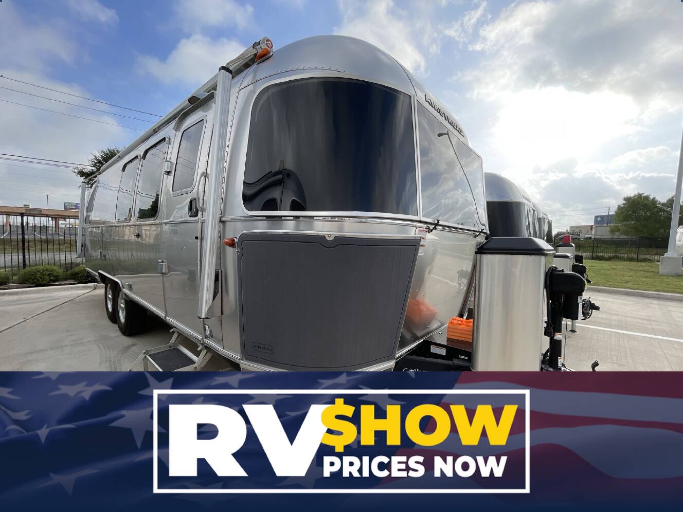 A photo of this 2023 Airstream Pottery Barn 28RB