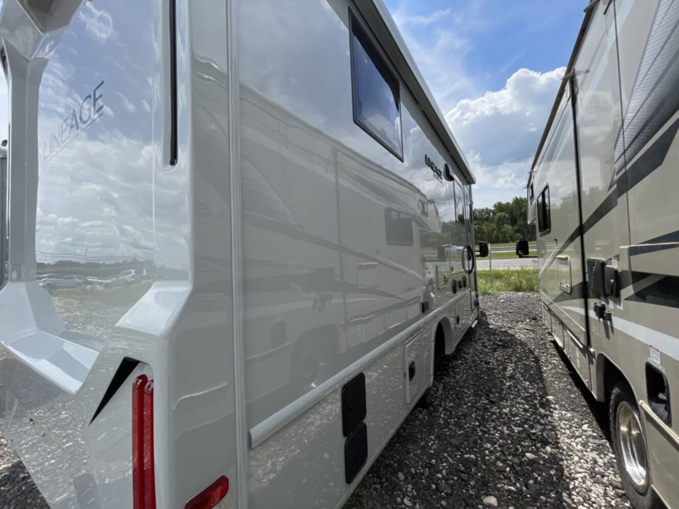 A photo of this 2027 Grand Design Lineage Series M 25FW