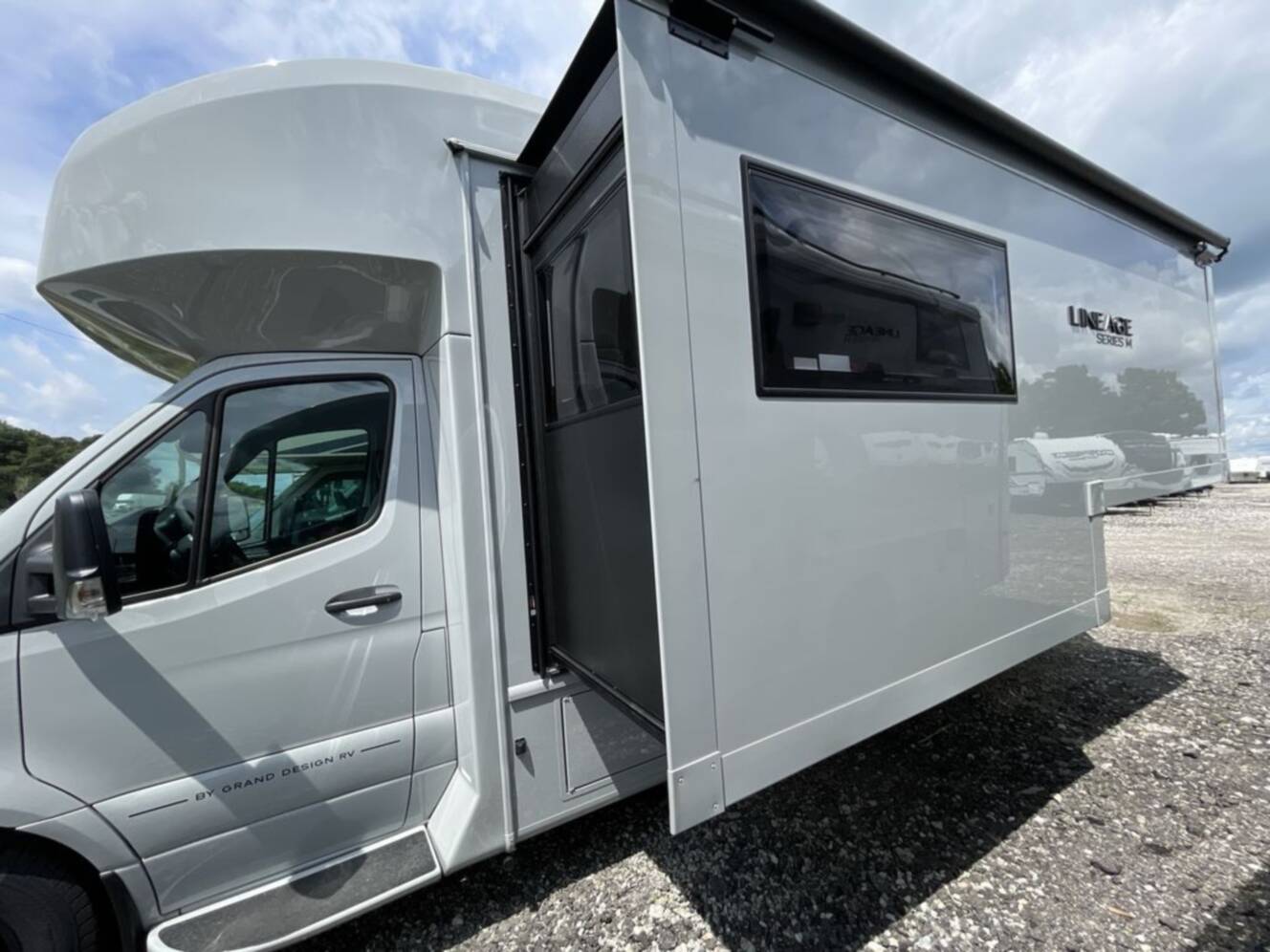 A photo of this 2027 Grand Design Lineage Series M 25FW
