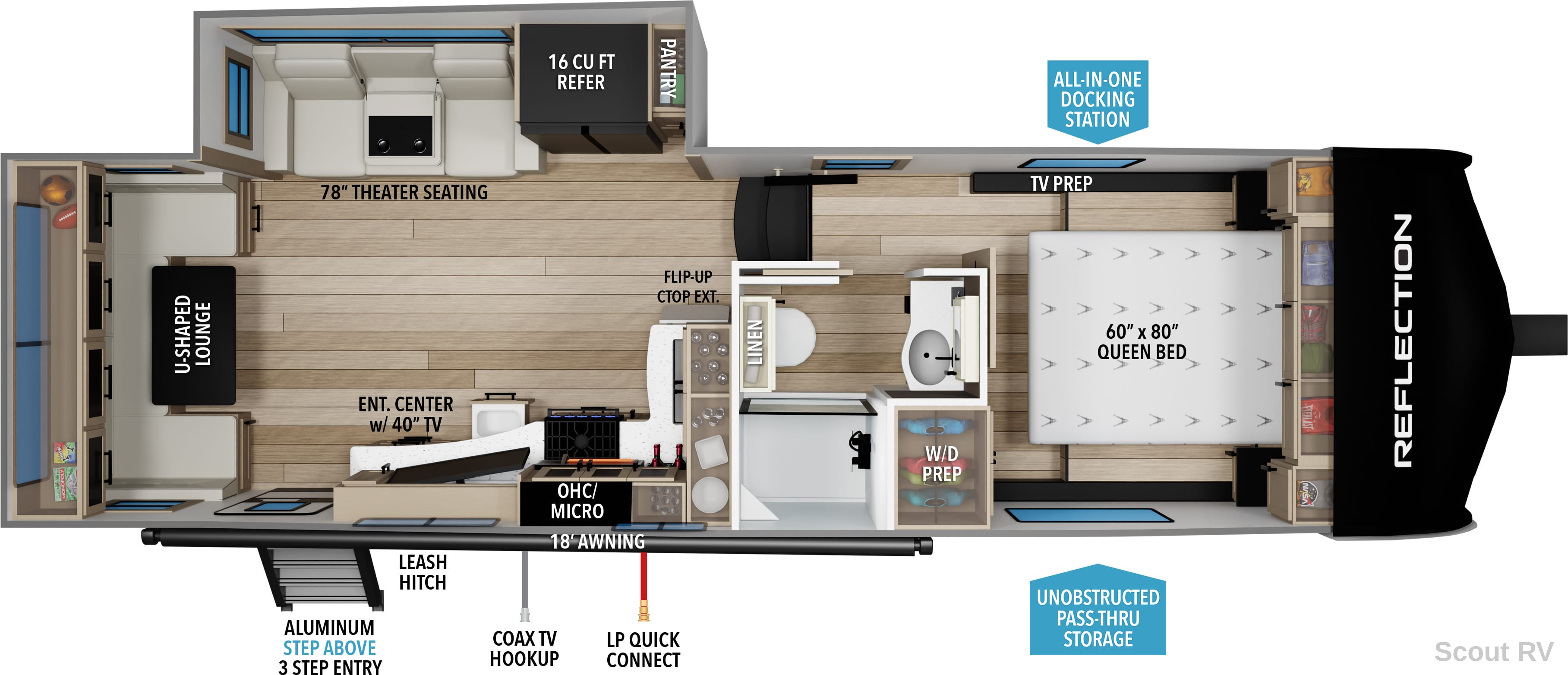 2027 Grand Design Reflection 150-Series 260RD in richmond hill GA