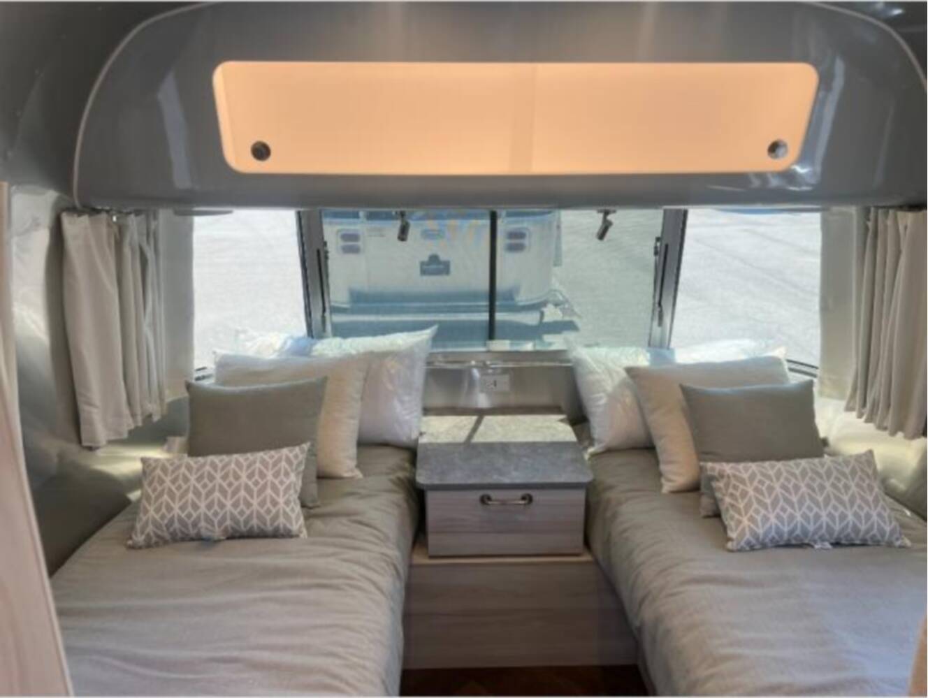 A photo of this 2026 Airstream International 25FB Twin