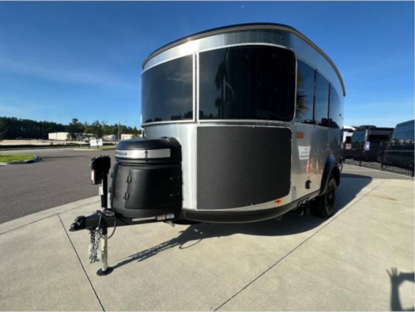 A photo of this 2026 Airstream Basecamp Xe 20Xe