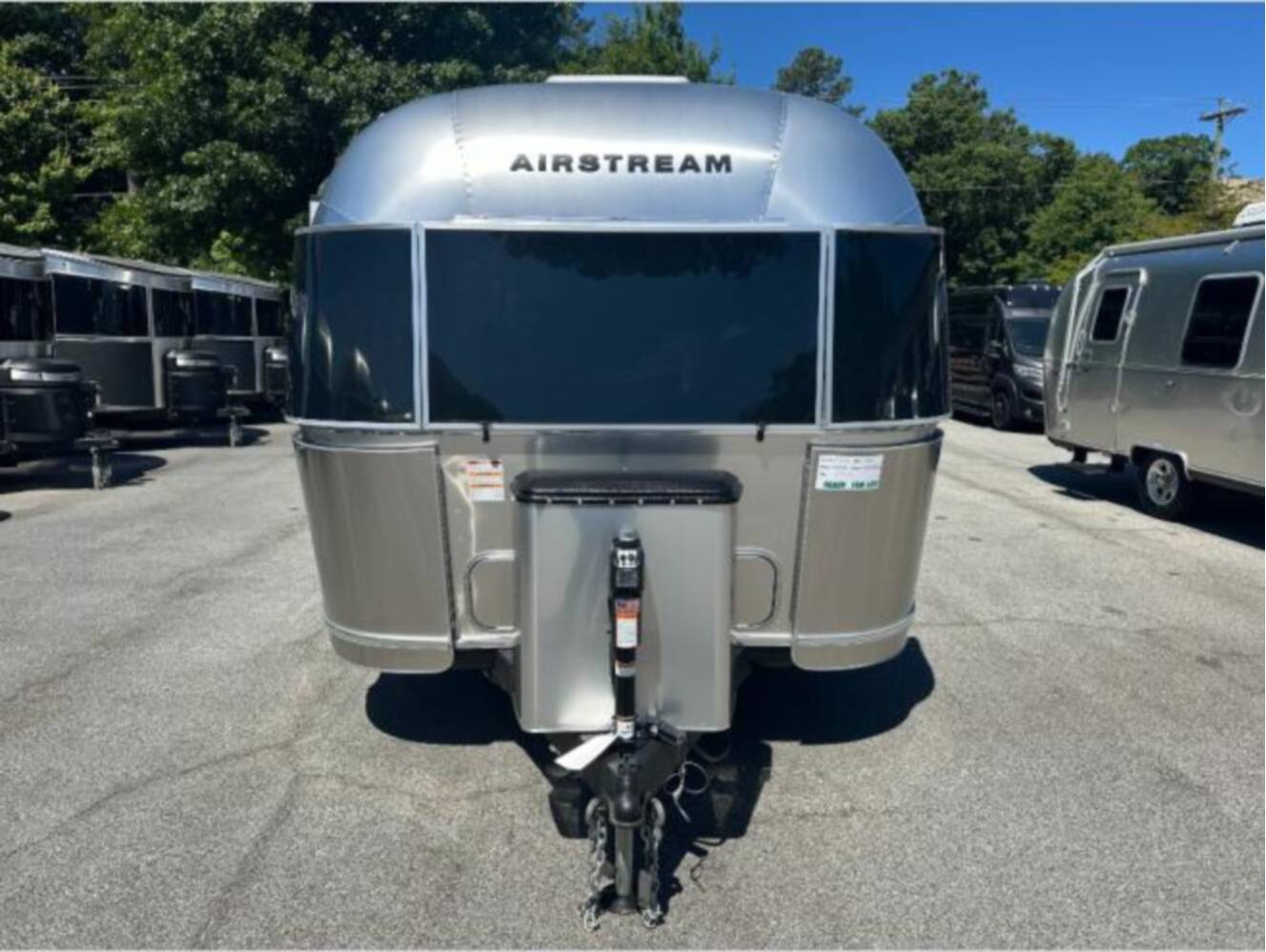 A photo of this 2026 Airstream Globetrotter 27FB Twin