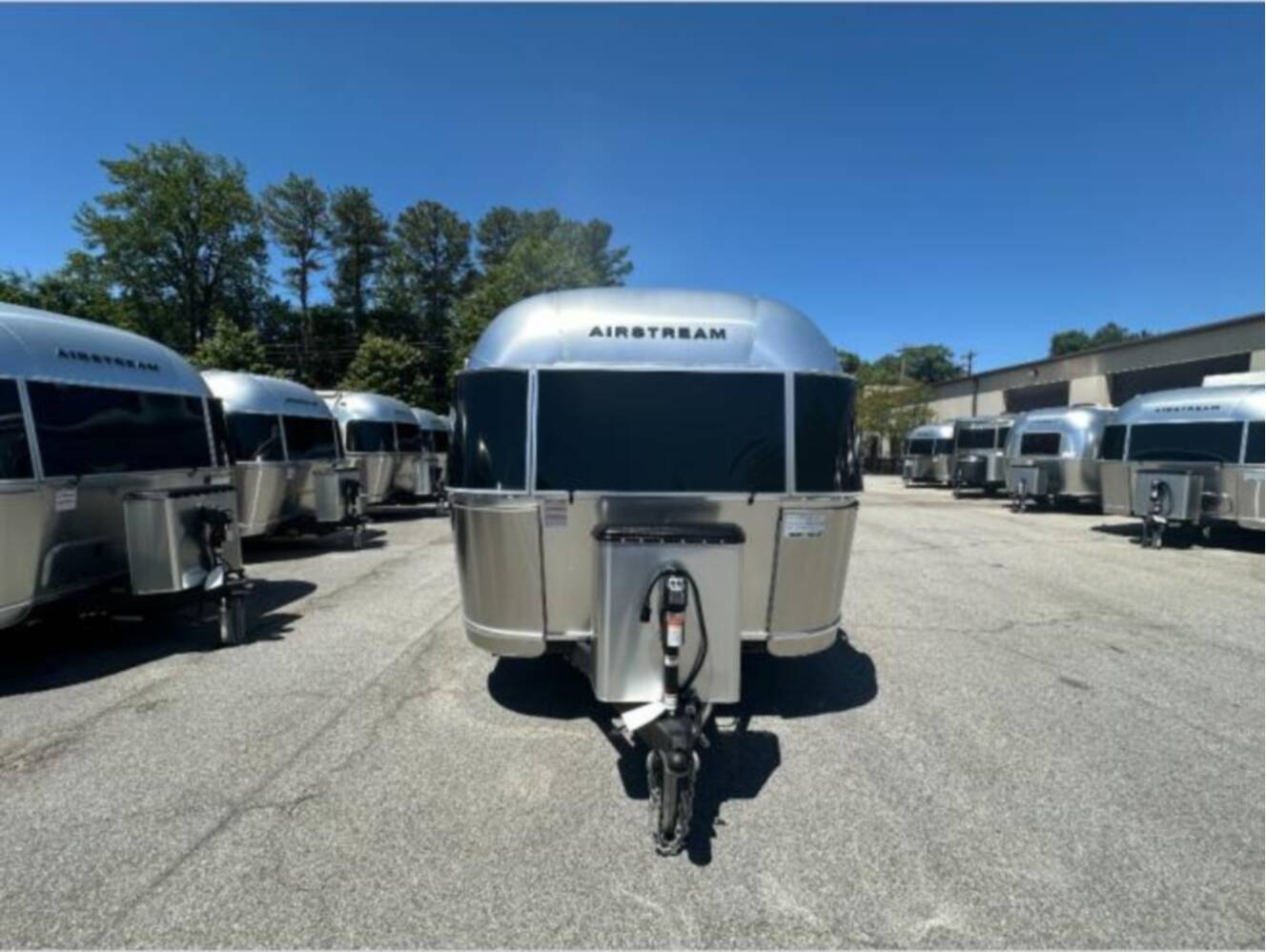 A photo of this 2026 Airstream Trade Wind 25FB Twin