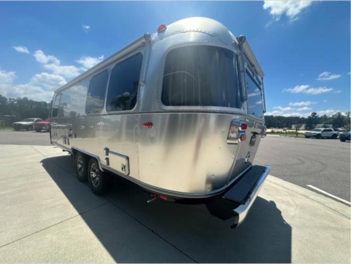 A photo of this 2027 Airstream Trade Wind 25FB Twin
