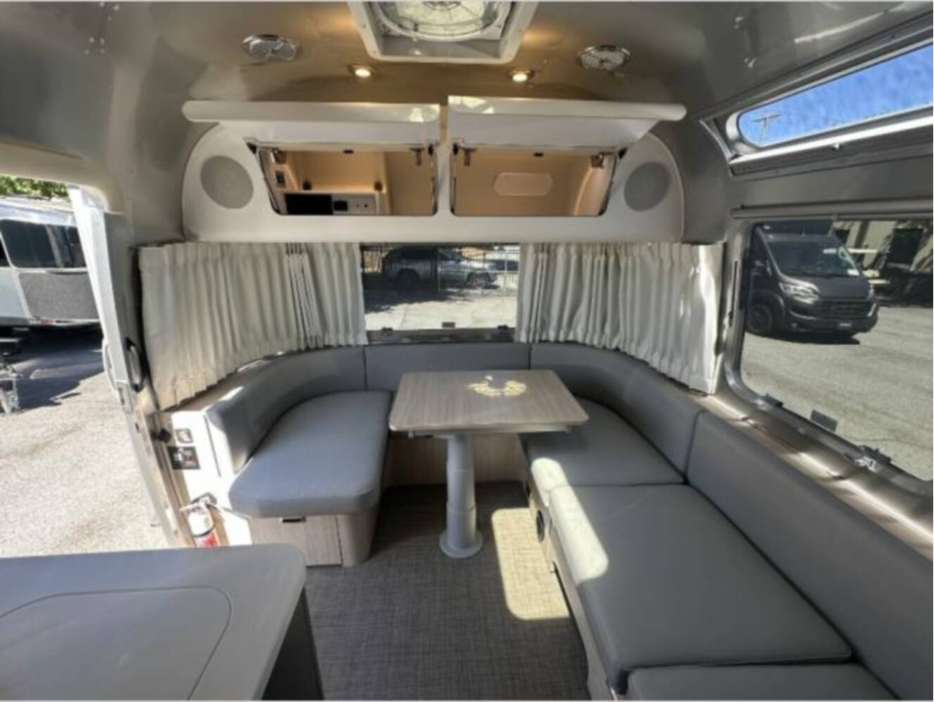 A photo of this 2026 Airstream Globetrotter 27FB Twin