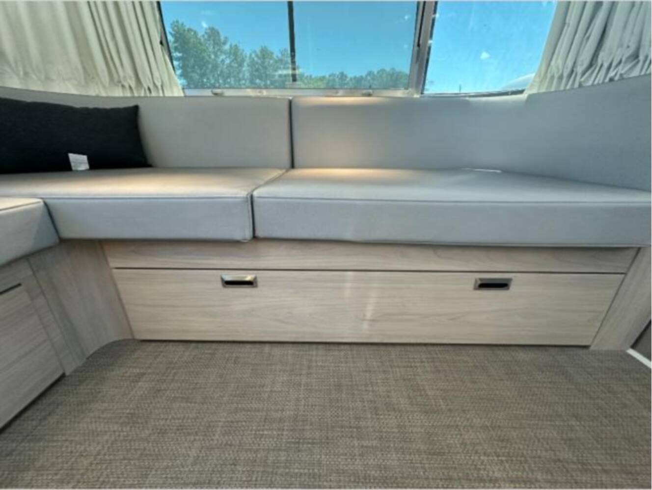 A photo of this 2026 Airstream Trade Wind 25FB Twin