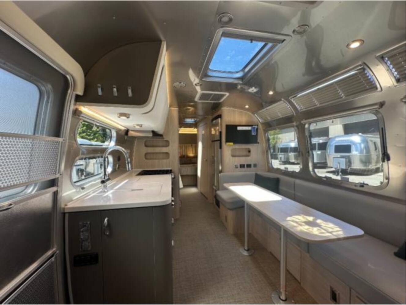 A photo of this 2026 Airstream Trade Wind 25FB Twin