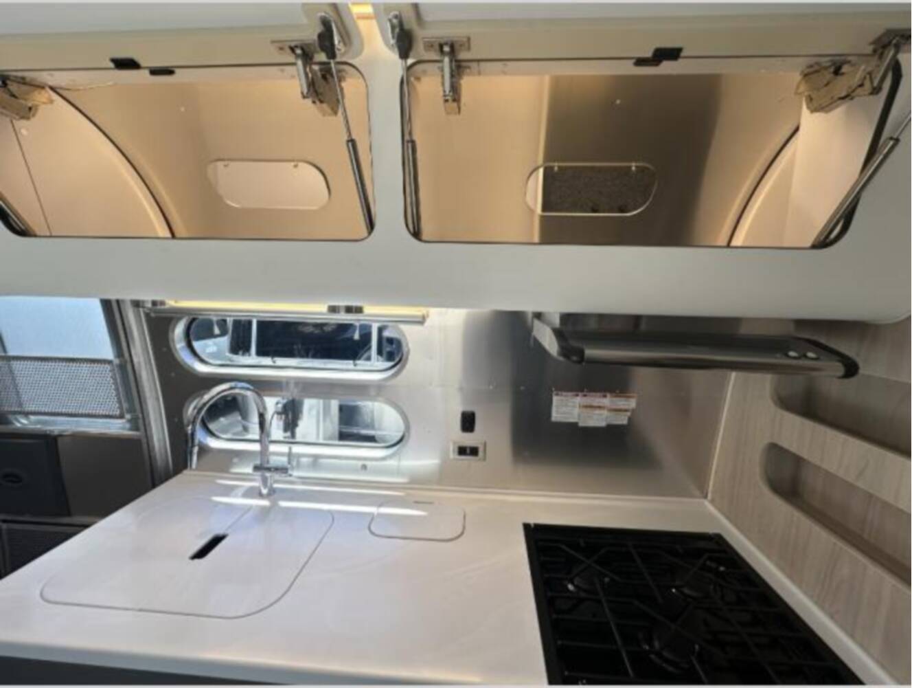 A photo of this 2026 Airstream Trade Wind 25FB Twin