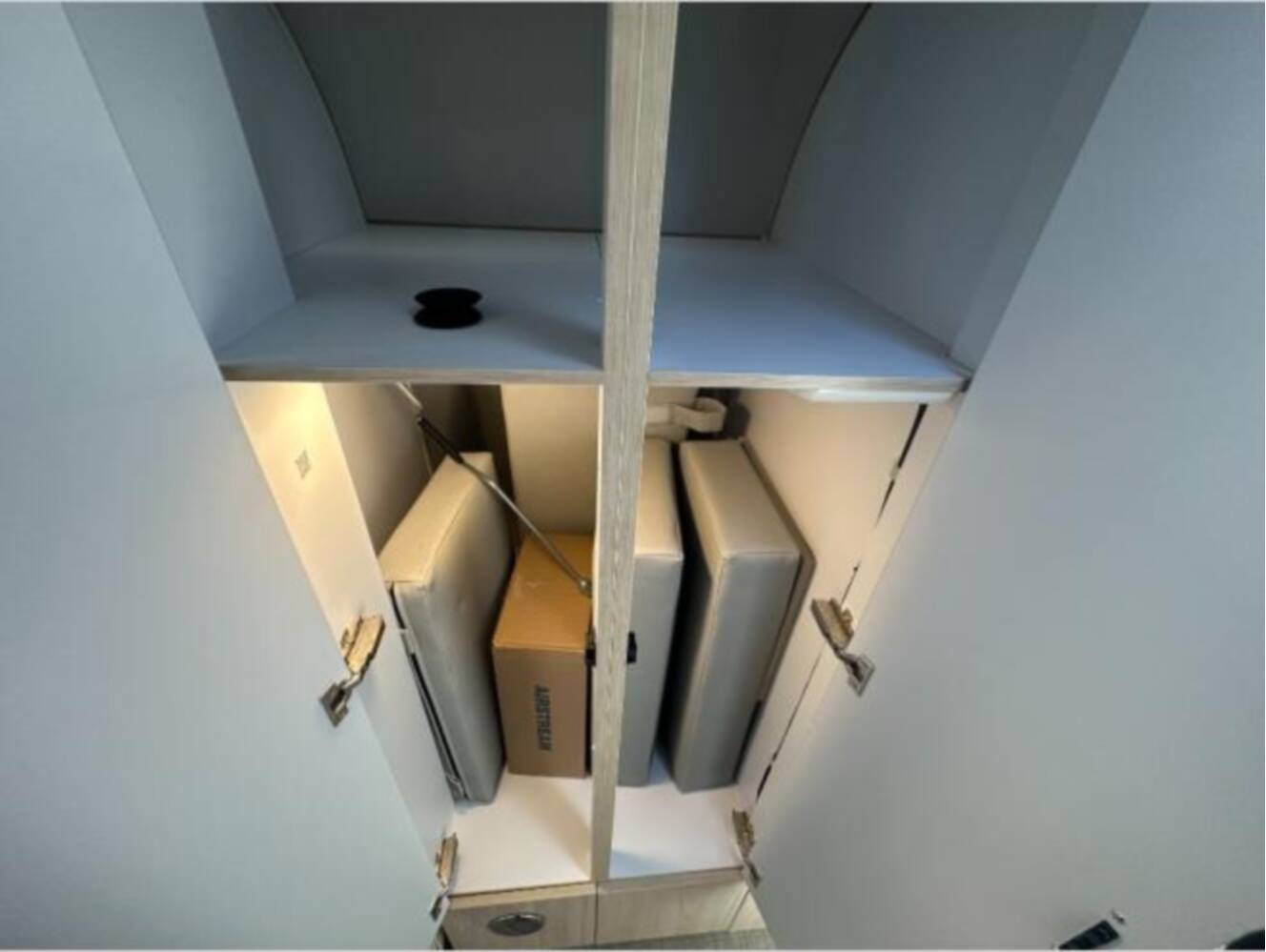 A photo of this 2026 Airstream Trade Wind 25FB Twin