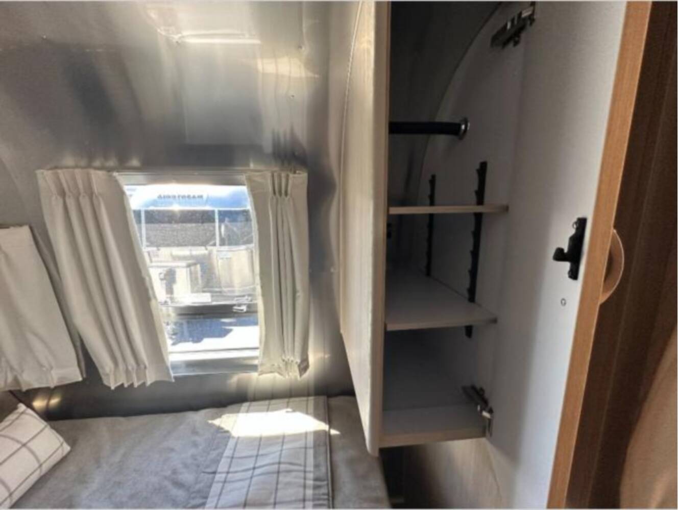 A photo of this 2026 Airstream Globetrotter 27FB Twin