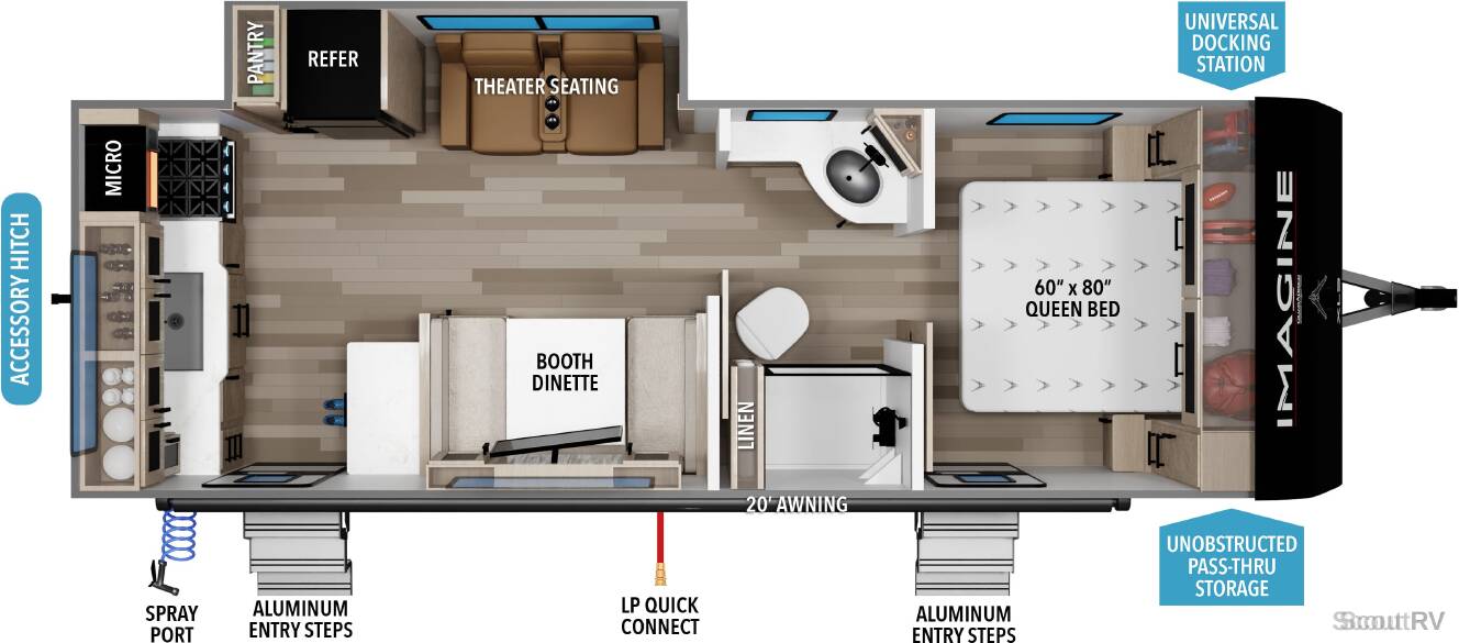 A photo of this 2026 Grand Design Imagine XLS 23LDE
