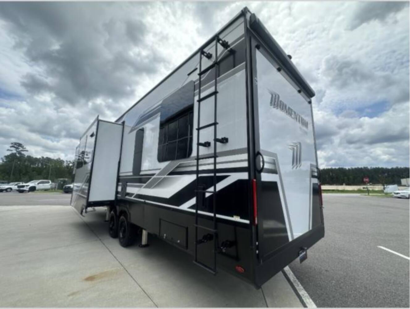 A photo of this 2026 Grand Design Momentum M-Class 344M