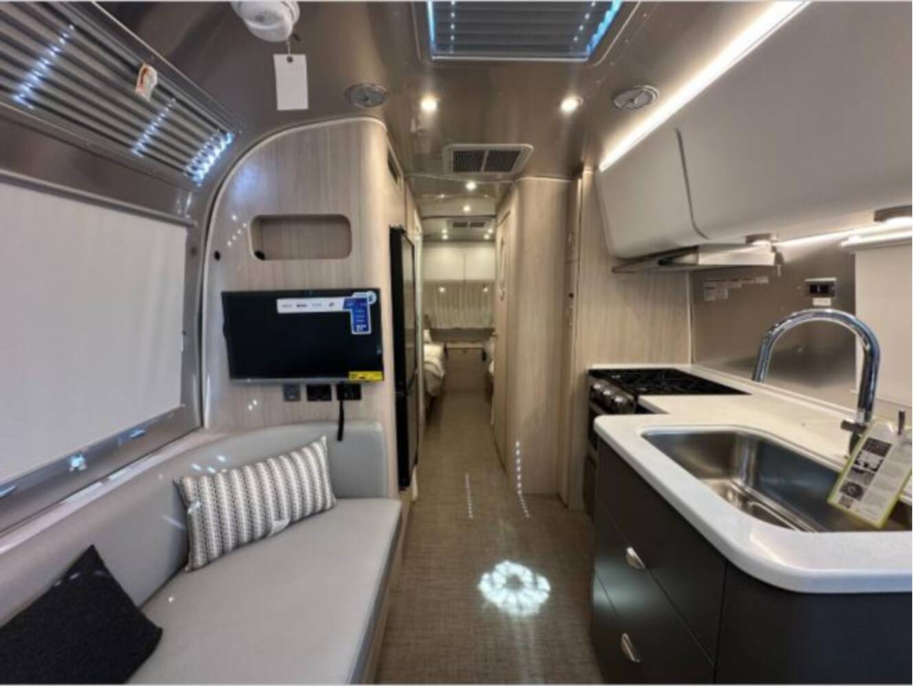 A photo of this 2027 Airstream Globetrotter 25FB Twin