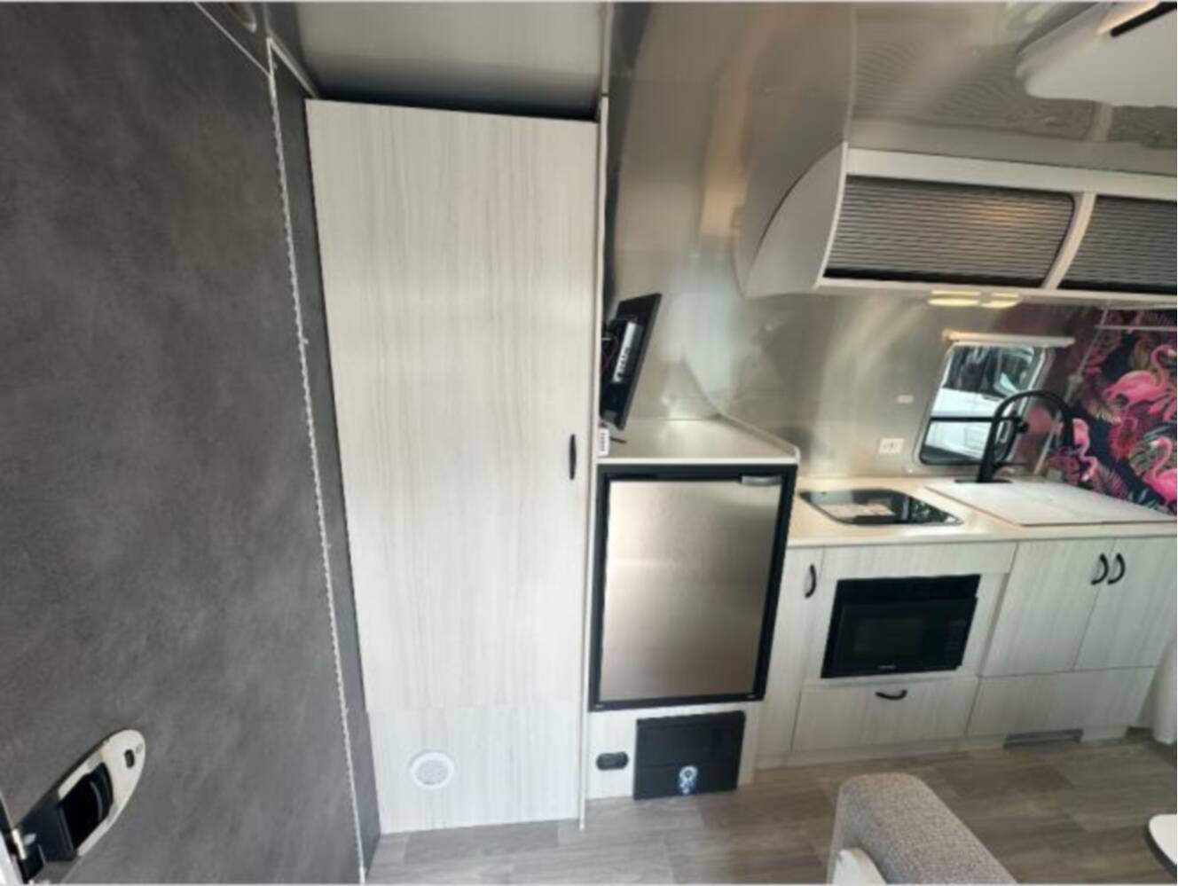 A photo of this 2024 Airstream Bambi 22FB