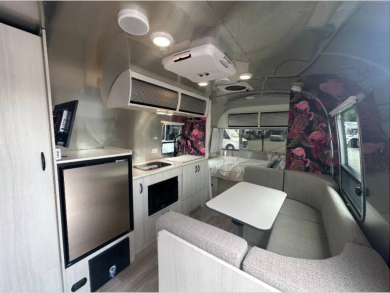 A photo of this 2024 Airstream Bambi 22FB