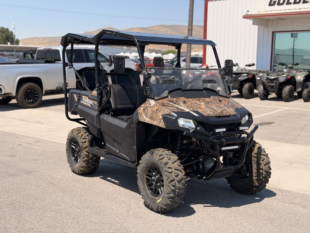 2021 Honda Pioneer 700-4 Deluxe Honda Phantom Camo in tremonton UT