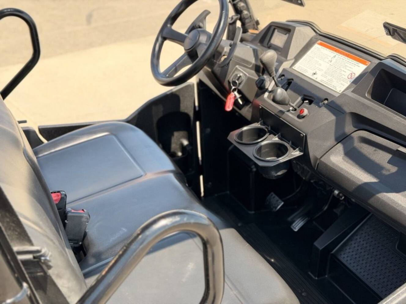 A photo of this 2021 Honda Pioneer 700-4 Deluxe Honda Phantom Camo