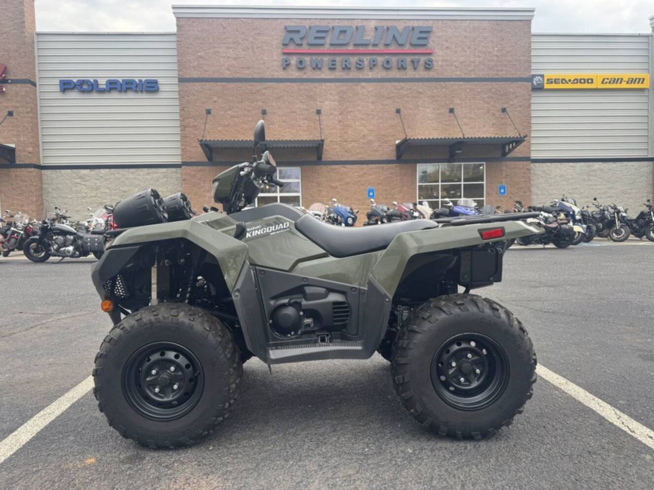 A photo of this 2024 Suzuki KingQuad 500AXi