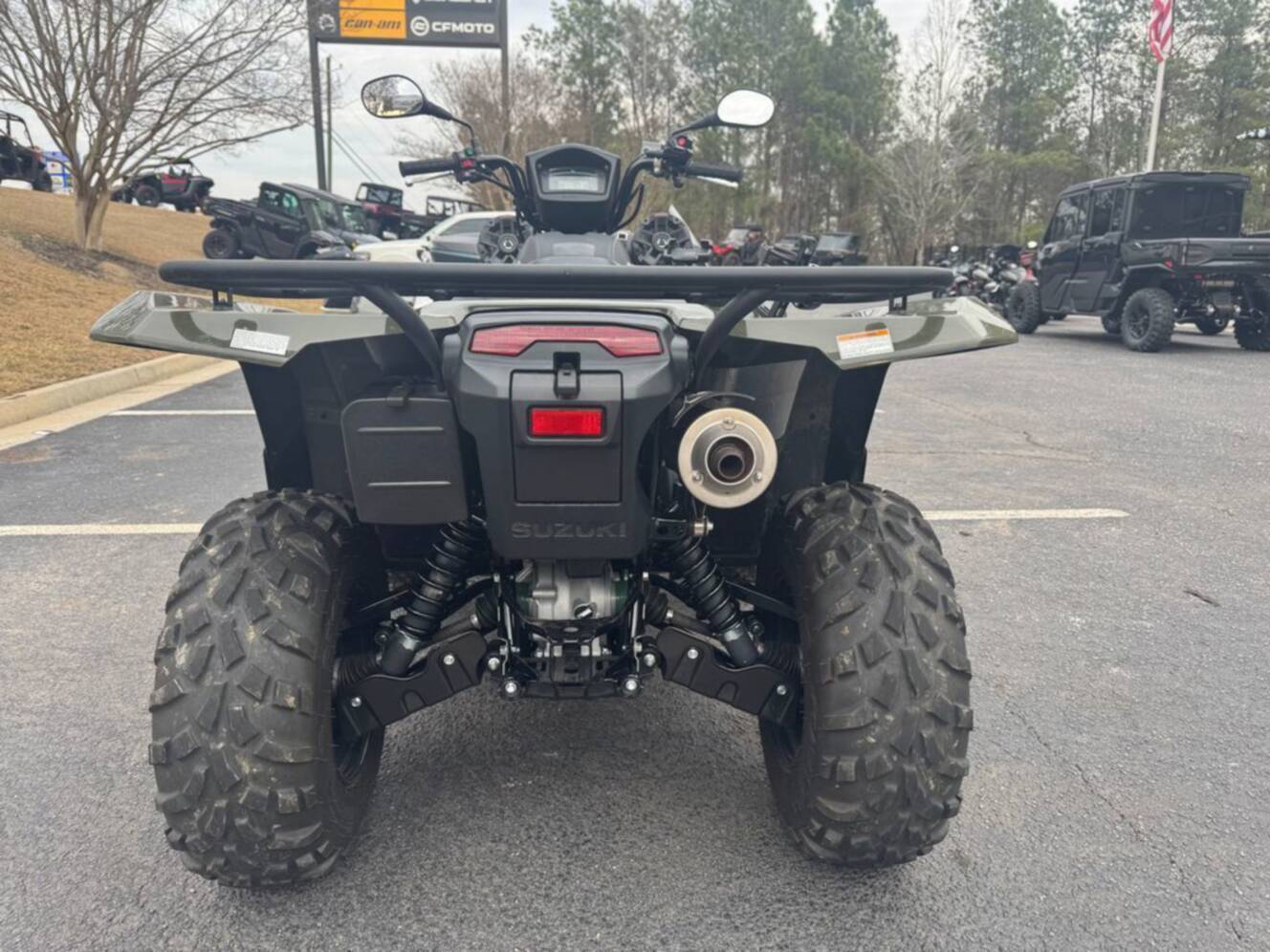 A photo of this 2024 Suzuki KingQuad 500AXi