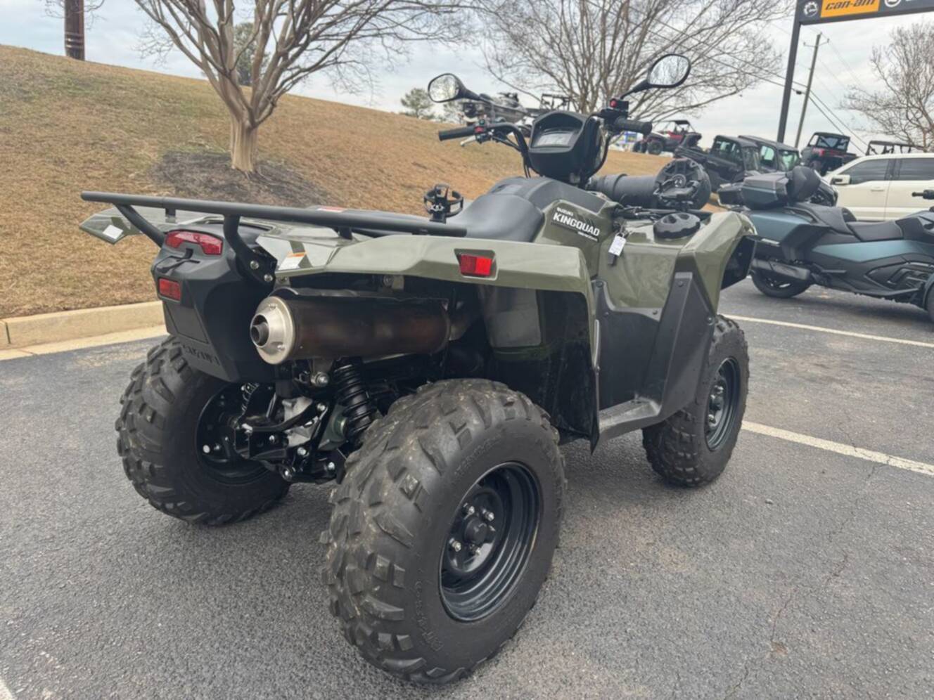 A photo of this 2024 Suzuki KingQuad 500AXi