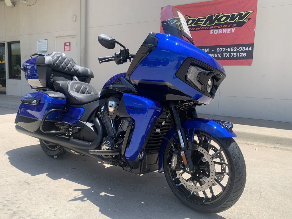 2026 Indian Pursuit Dark Horse 112 w/ PowerBand Audio Deep Bl DARK HORSE in Forney, TX