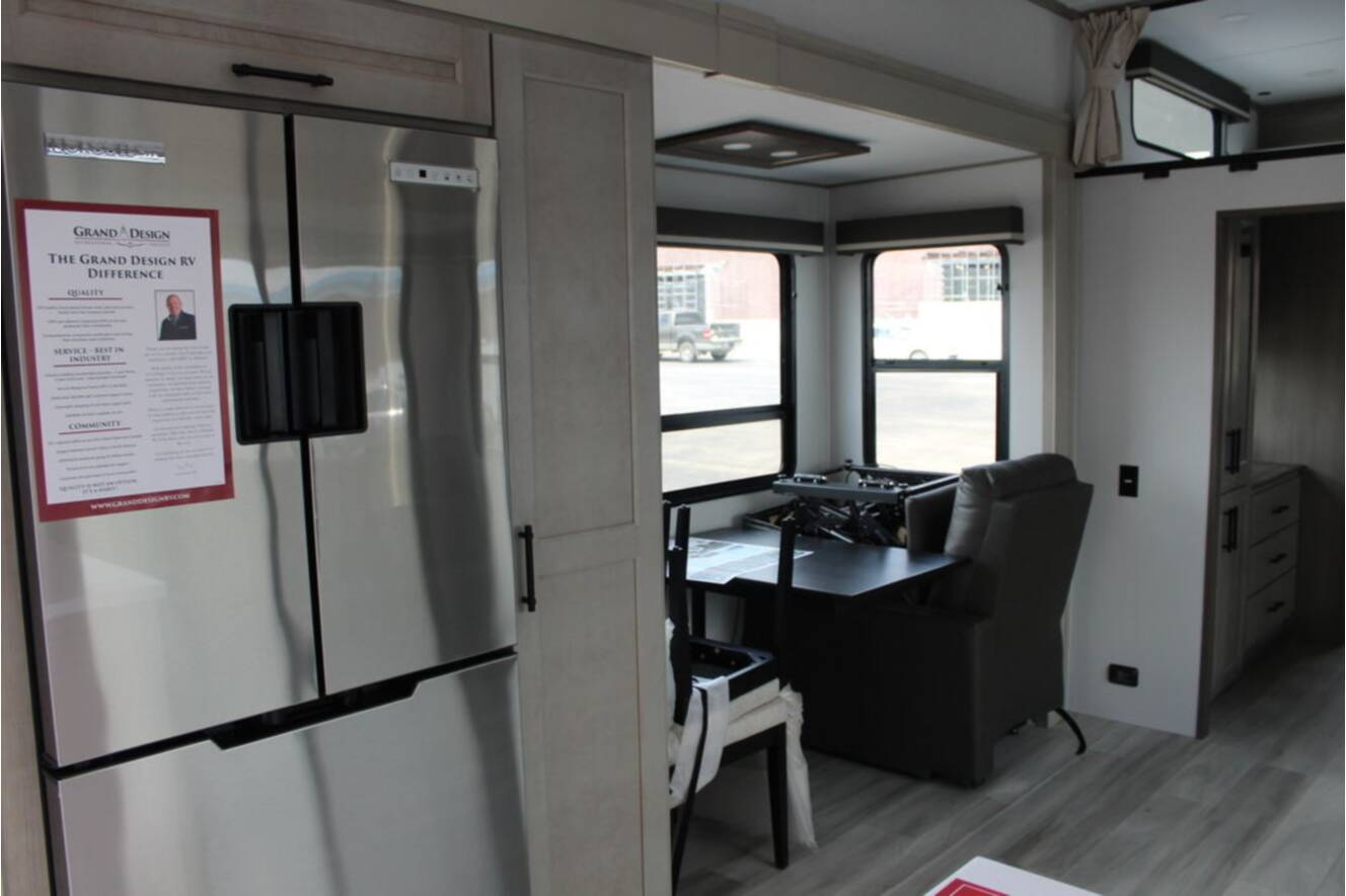A photo of this 2026 Grand Design Influence 3804DS