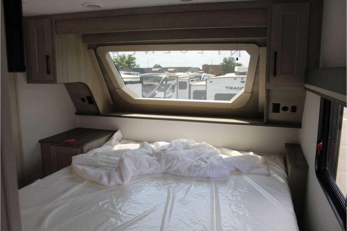 A photo of this 2026 Grand Design Influence 3804DS