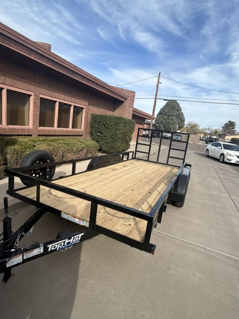 2026 Top Hat Trailers Lite Duty Utility 16x77" LDT (w/Brakes) in Thatcher, AZ