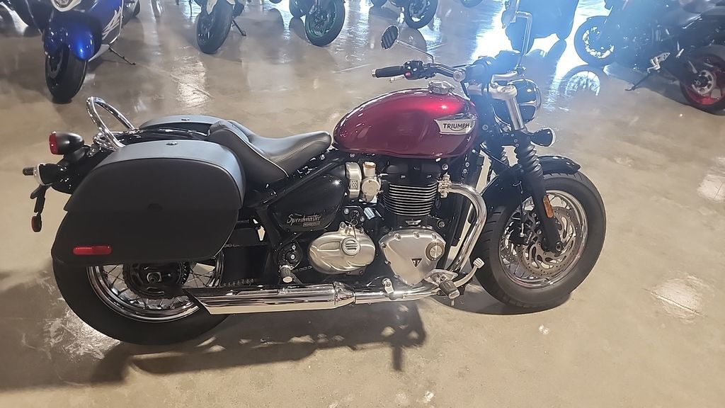 2023 Triumph Bonneville Speedmaster Cordovan Red BASE in Roanoke, VA