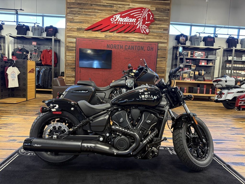 2026 Indian Motorcycle® Scout® Bobber Black Metallic BOBBER in North Canton, OH