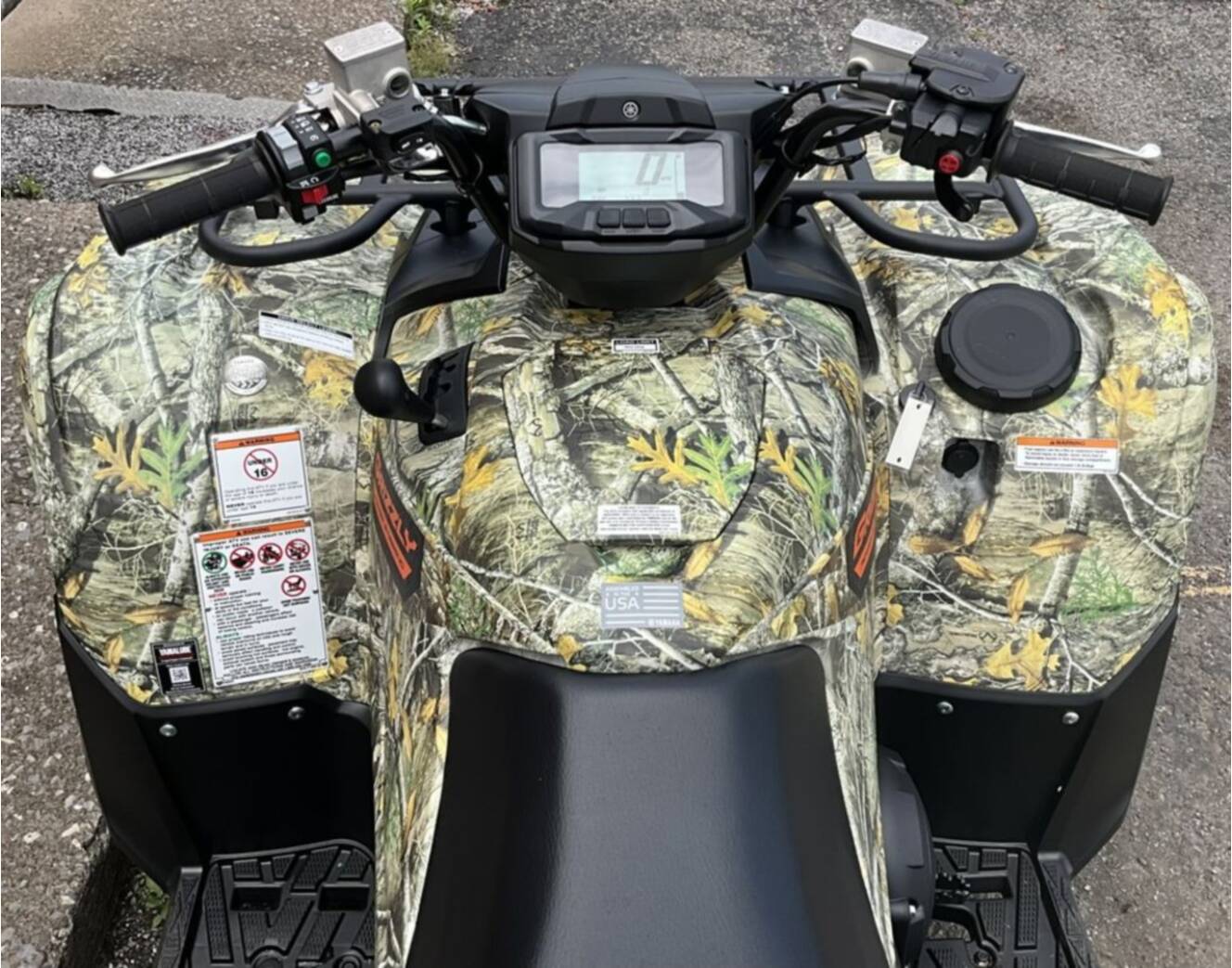 A photo of this 2026 Yamaha Grizzly EPS Camo