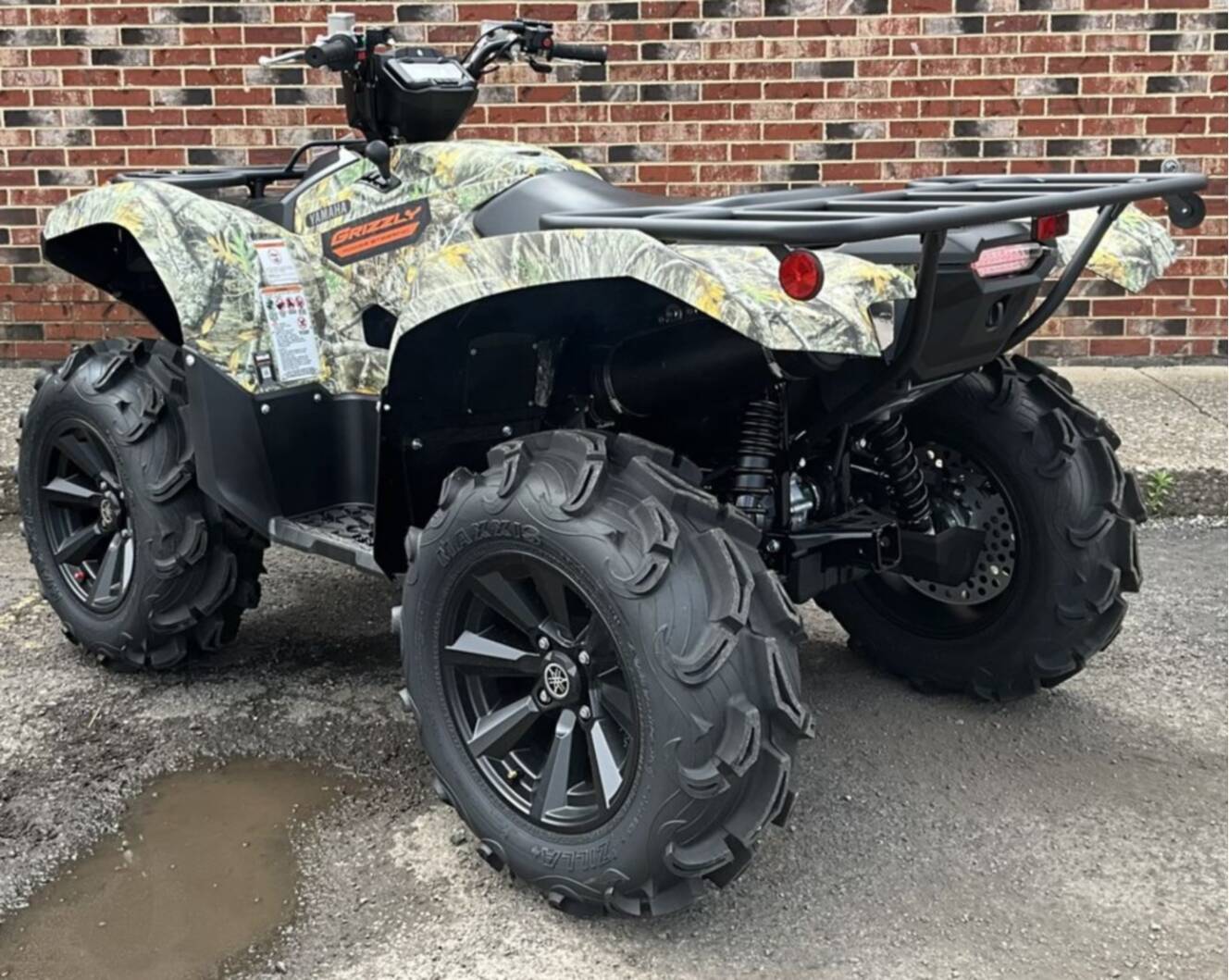 A photo of this 2026 Yamaha Grizzly EPS Camo