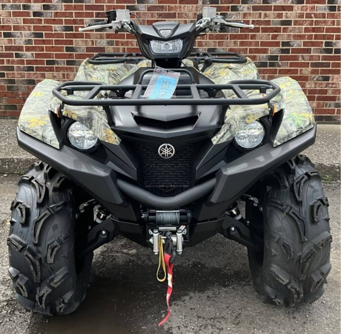 A photo of this 2026 Yamaha Grizzly EPS Camo