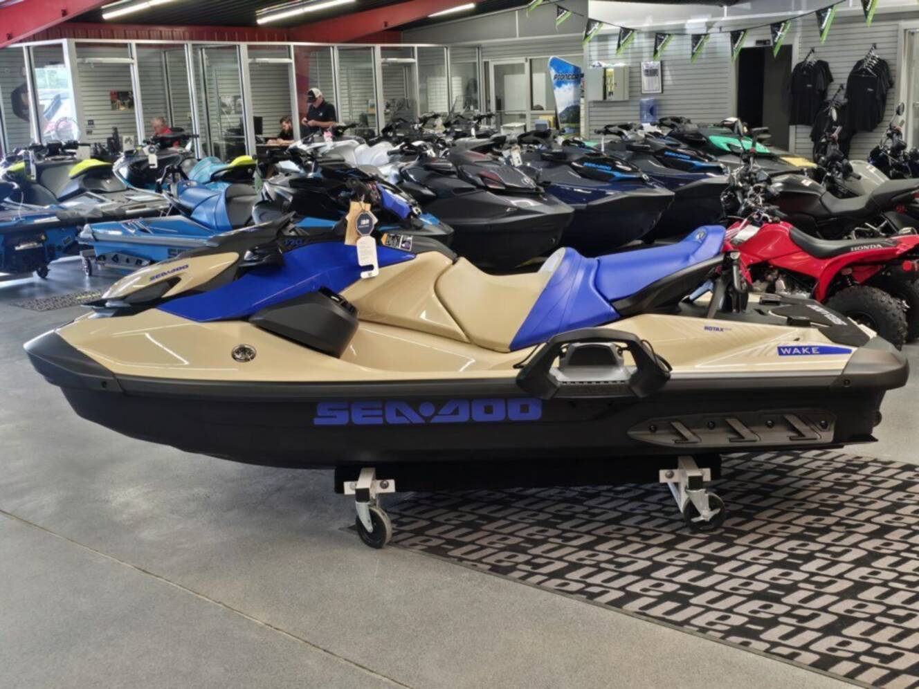 A photo of this 2026 Sea-Doo Wake 170 BRP Premium Audio, iDF, iBR