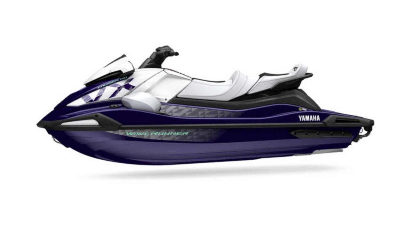 A photo of this 2026 Yamaha Waverunner VX CRUISER HO-Audio NIGHTSHADE