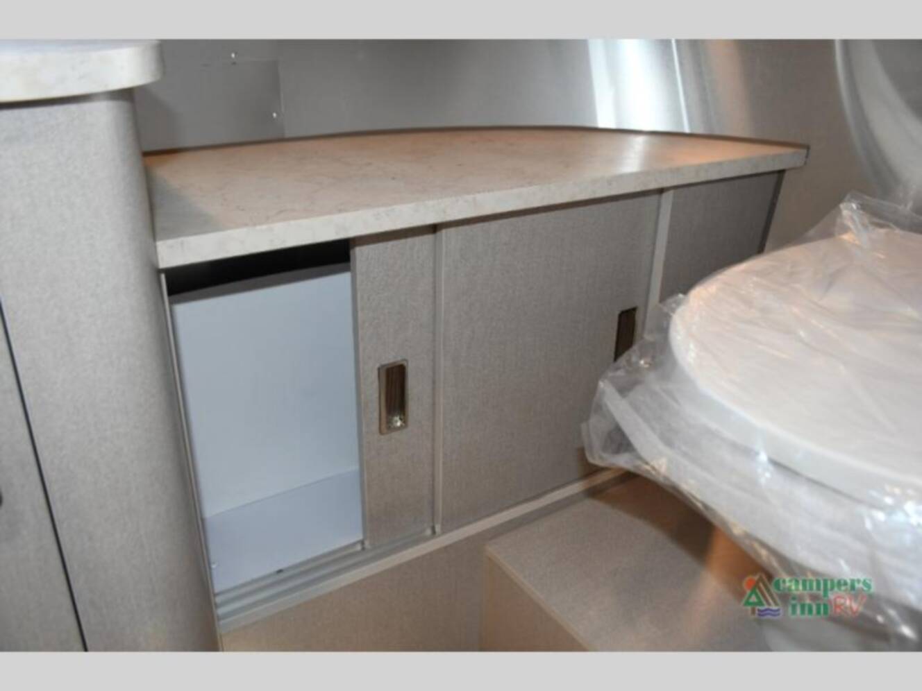 A photo of this 2026 Airstream Caravel 22FB